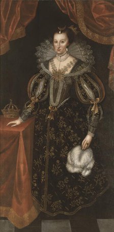 Maria Eleonora, 1599-1655, Queen of Sweden, c17th century. Creator: Anon.