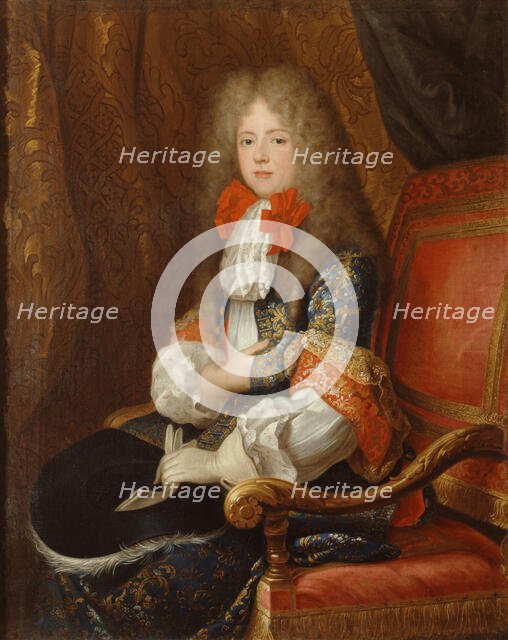 Portrait of Elizabeth Charlotte, Princess Palatine (1652-1722), Duchess of Orléans, c1675. Creator: Elle; Louis Ferdinand; the Younger (1648-1717).