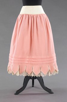 Petticoat, American, 1880-90. Creator: Unknown.