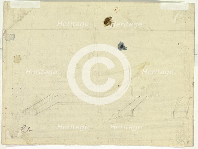 Sketches of Architecture, n.d. Creator: Pierre Antoine Mongin.