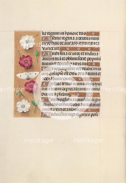 Hours of Queen Isabella the Catholic, Queen of Spain: Fol. 104v, c. 1500. Creator: Master of the First Prayerbook of Maximillian (Flemish, c. 1444-1519); Associates, and.