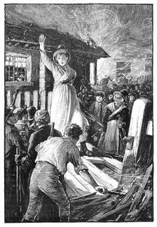 Rebecca Riots, South Wales, 1840s, (1900). Artist: Unknown