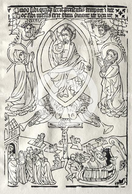 Das Jüngste Gericht, c. 1430. Creator: Unknown.