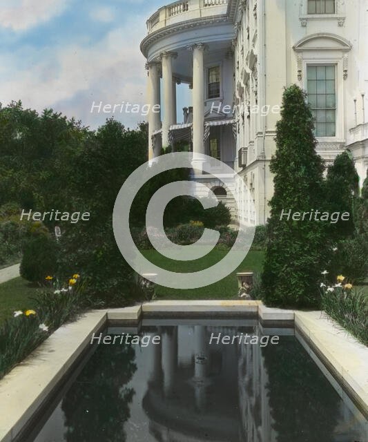 White House, 1600 Pennsylvania Avenue, Washington, D.C., 1921. Creator: Frances Benjamin Johnston.