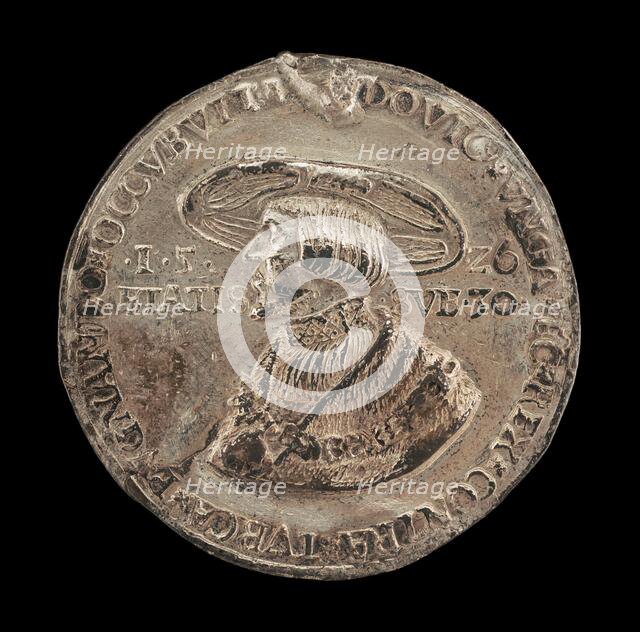 Louis II, 1506-1526, King of Hungary and Bohemia 1516 [obverse], 1526. Creator: Unknown.