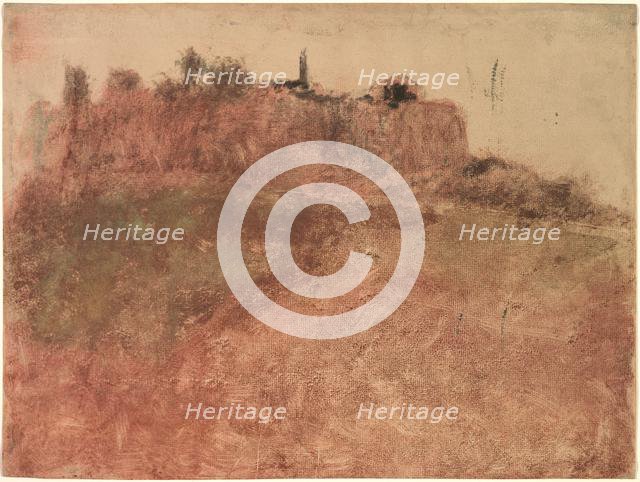 Estérel Village, c. 1890. Creator: Edgar Degas (French, 1834-1917).