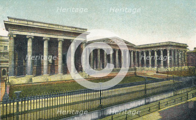 'London, British Museum', c1900.  Artist: Unknown.
