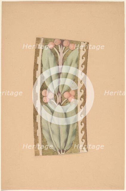 Study for a Border Design, 1890/1897. Creator: Charles Sprague Pearce.