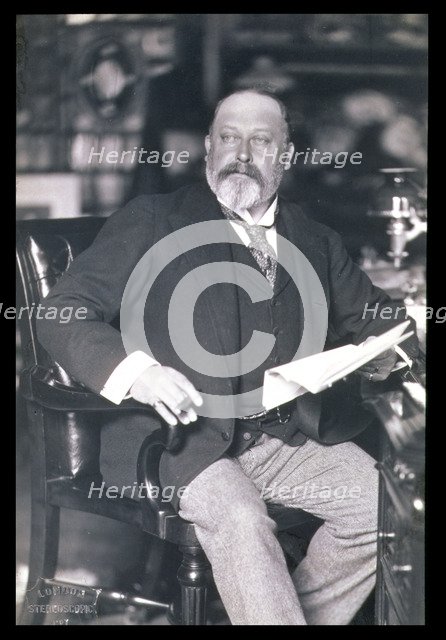 King Edward VII, c1902-1905. Artist: W&D Downey