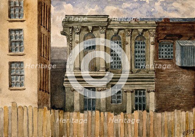 Royal College of Physicians, Warwick Lane, London, c1887. Creator: G. F. B..