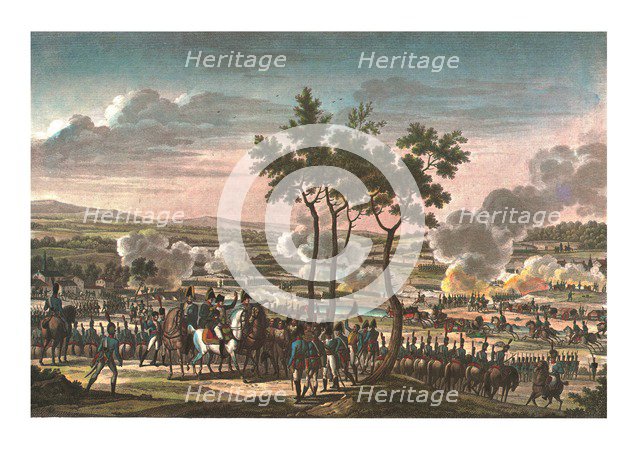 Battle of Abensberg, 20 April 1809, (c1850). Artist: Edme Bovinet.