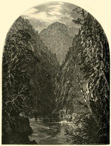 'Narrows near Lewistown', 1874.  Creator: Adolf Closs.
