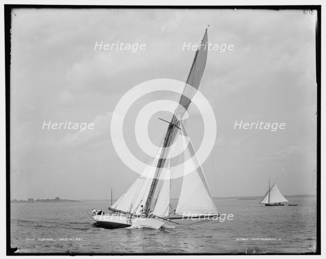 Alborak, 1891 July 16. Creator: Unknown.