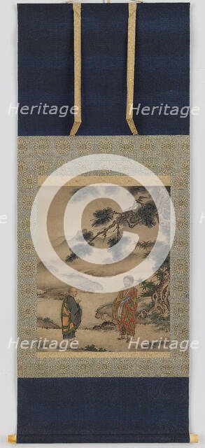 Encounter of Yun-men Wen-yen and Fa-yen Wen-i, Muromachi period, 1473-1523. Creator: Kenko Shokei.