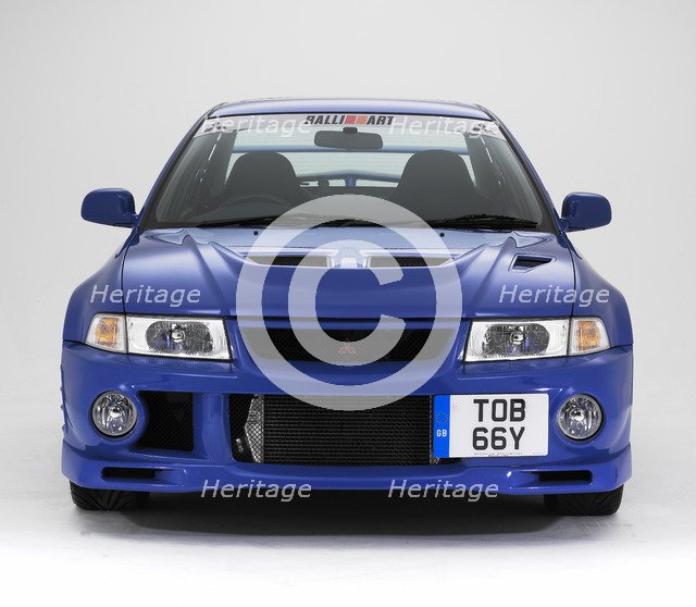 1999 Mitsubishi Evo 6 Artist: Unknown.