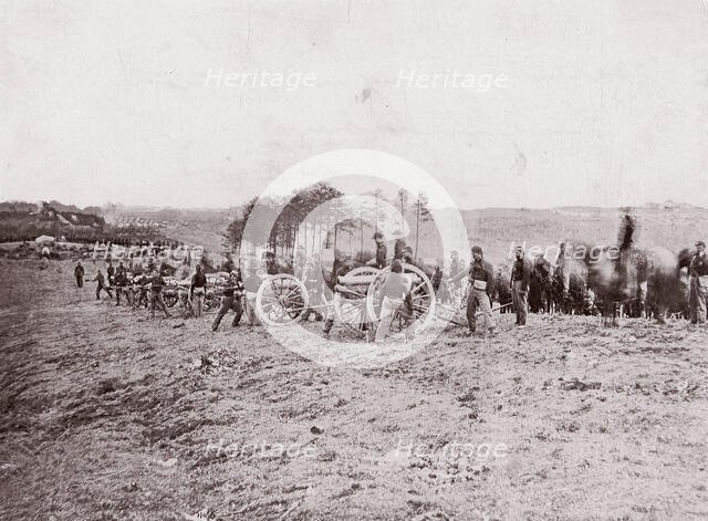 Dutch Gap Canal, James River, 1864. Creator: Egbert Guy Fowx.