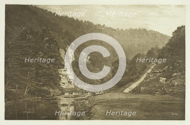 In Dove Dale, 1880s. Creator: Peter Henry Emerson.