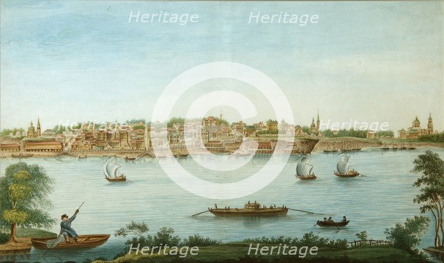 View of Perm, 1832. Artist: Razmakhnin, Pavel Emelyanovich (1796-1835)