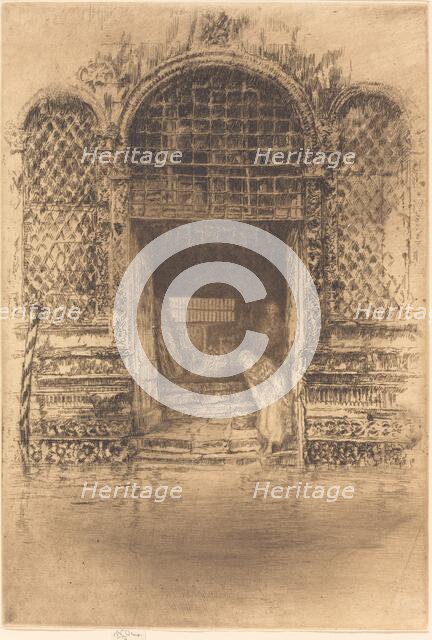 The Doorway, 1880. Creator: James Abbott McNeill Whistler.