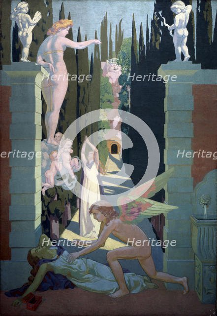 'The Story of Psyche (Panel four. The Vengeance of Venus)', 1908.  Artist: Maurice Denis