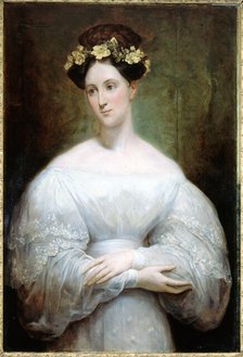 Marie d'Orléans, duchess of Württemberg (1813-1839), 1831. Creator: Scheffer, Ary (1795-1858).