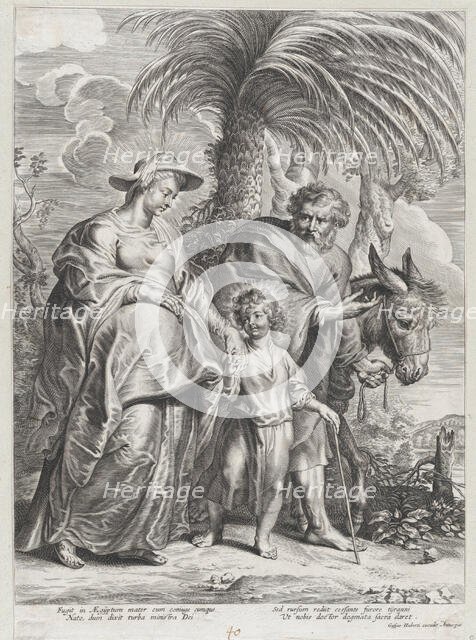 The Return from Egypt, ca. 1705-24. Creator: Anon.