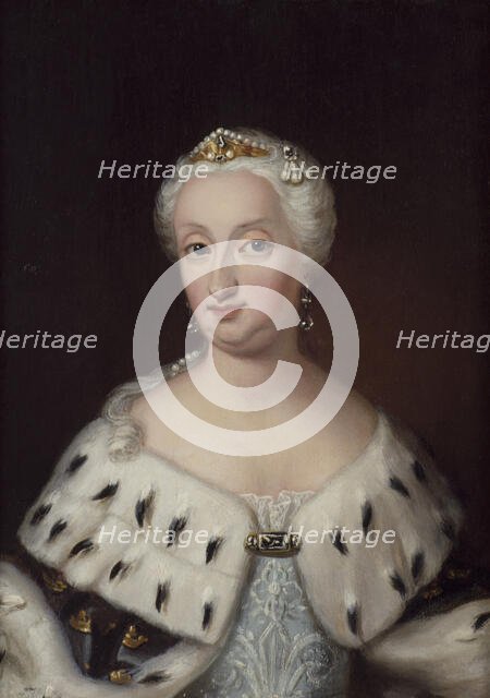 Ulrika Eleonora d.y., 1688-1741, Queen of Sweden, married to King Fredrik I, c1710. Creator: Ulrika Fredrika Pasch.
