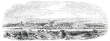 Irish Amelioration Society - Model Station at Derrymullen on the Bog of Allen, 1850. Creator: W Thomas.