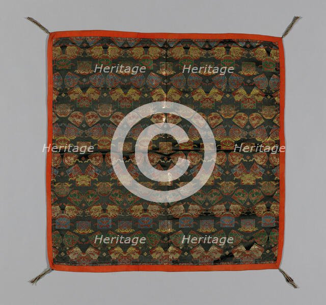 Fukusa (Gift Cover), Japan, late Edo period (1789-1868)/Meiji period (1868-1912), 1850/75. Creator: Unknown.