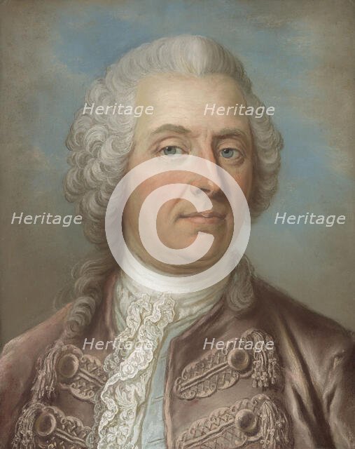 Baron Johan Wilhelm Sprengporten, c1750s. Creator: Gustaf Lundberg.