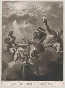 The Triumph of Bacchus, 1776. Creator: Isaak Jehner.