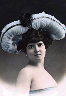 Paule Delys, theatre actress, 1904.Artist: Walery