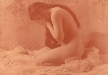 Weeping Magdalen, 1899. Creator: Charles I. Berg.