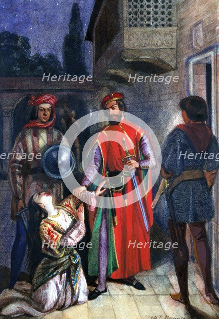 'The Supplication', c1823-1870. Artist: Prosper Merimee