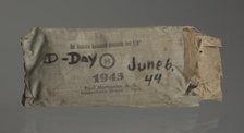 Pack of bandages from D-Day 1944. Creator: Paul Hartmann AG.