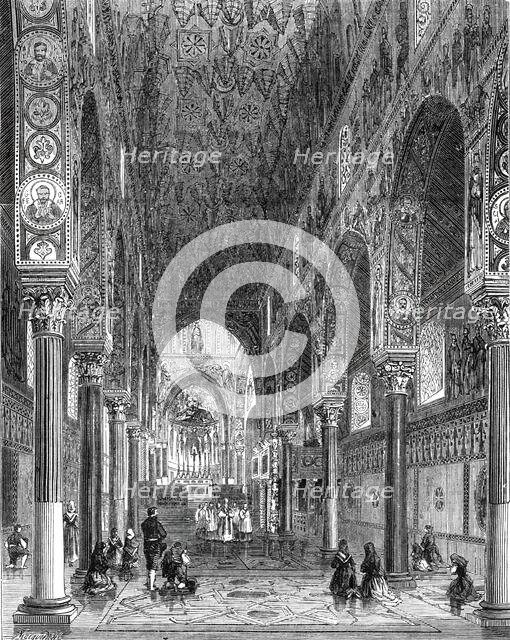 The Chapel Royal, Palermo, 1860. Creator: Macquaid.