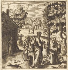 Christ Praying, probably c. 1576/1580. Creator: Leonard Gaultier.