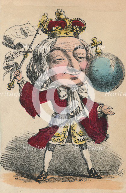 'George II', 1856. Artist: Alfred Crowquill.