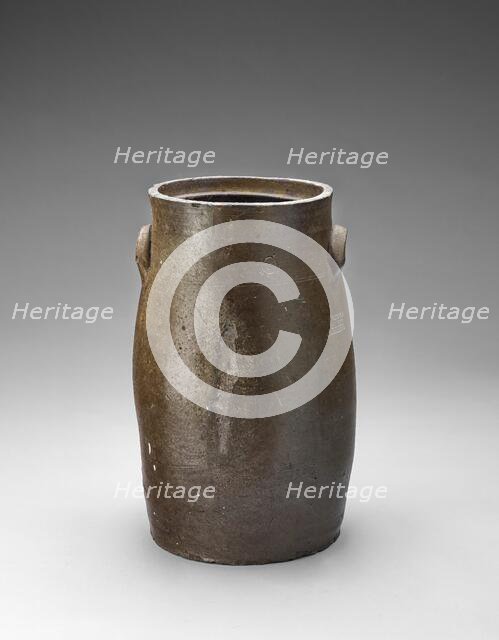 Churn, 1854 - about 1860. Creator: Uhl Pottery.