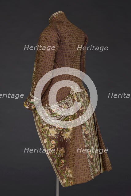 Man's Coat, France, 1780s. Creator: Unknown.