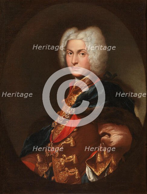 Portrait of Marquis Erasmo Aliprandi Martinengo (1696-1756), 1727. Creator: Ceruti, Giacomo Antonio (1698-1767).