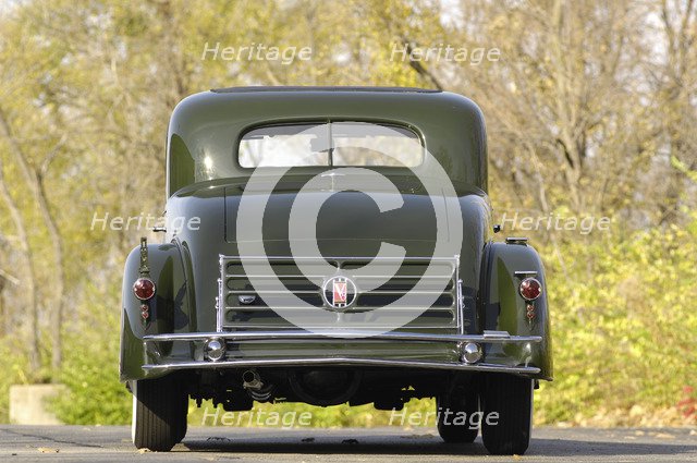 Cadillac V8 355d coupe by Fisher 1934. Artist: Simon Clay.