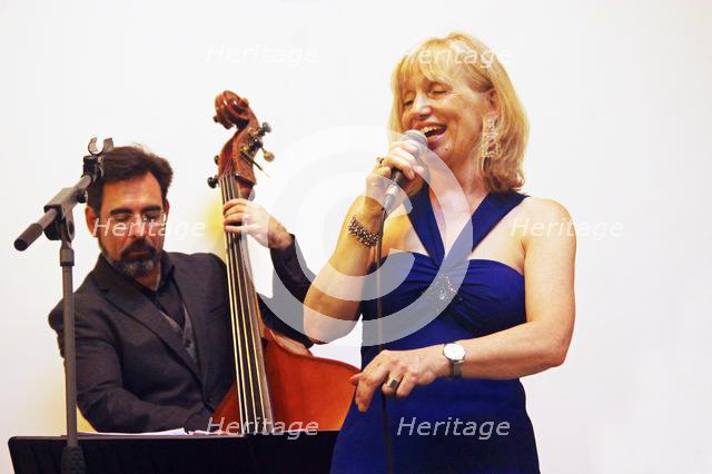 Catherine Lima and Jose Canha, NJA Event, Methodist Church, Loughton, Essex, 27 July 2019. Creator: Brian O'Connor.