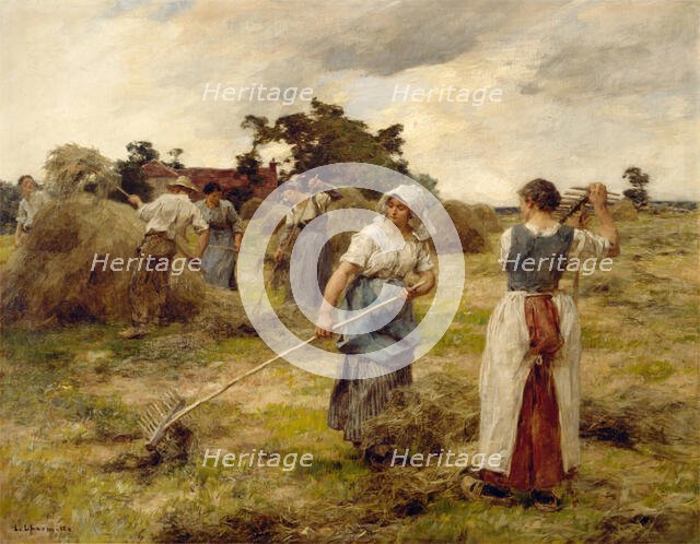 The Harvest, c1886. Creator: Leon-Augustin Lhermitte.