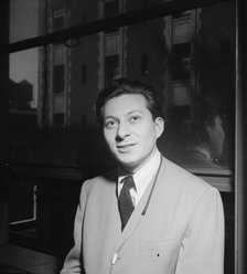 Portrait of Frank Socolow, New York, N.Y., ca. June 1947. Creator: William Paul Gottlieb.