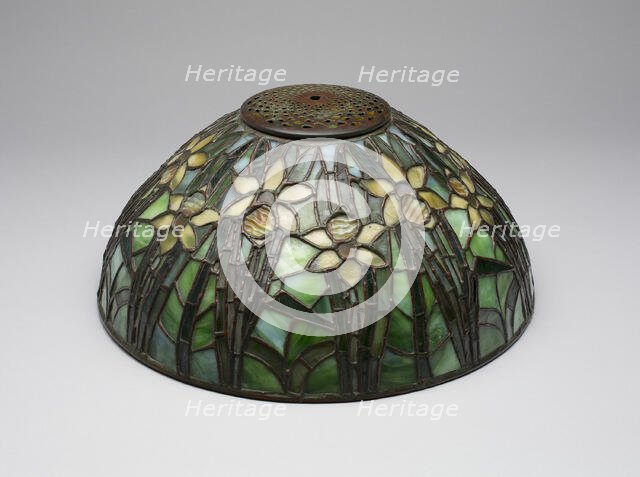Lamp (shade), 1899/1909. Creators: Tiffany & Co, Tiffany Glass.