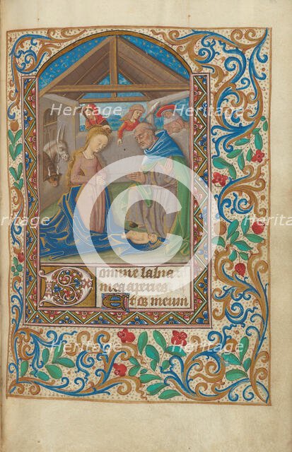 Book of Hours for the Use of Limoges, 1480/1500 (late 15th century binding). Creator: Master of Catherine Gentille.