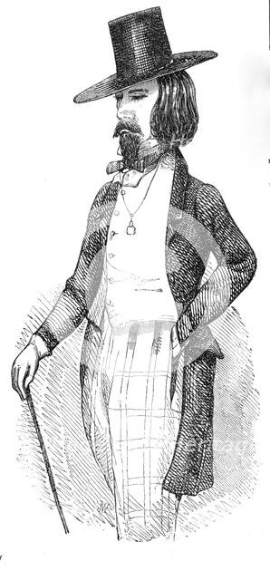 The Parisian Dandy, 1844. Creator: Unknown.