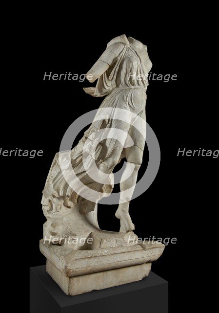 Nike of Paionios, from Olympia, c421 BC. Artist: Paeonius.