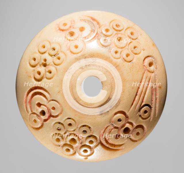 Spindle Whorl, 700s - 900s. Creator: Unknown.